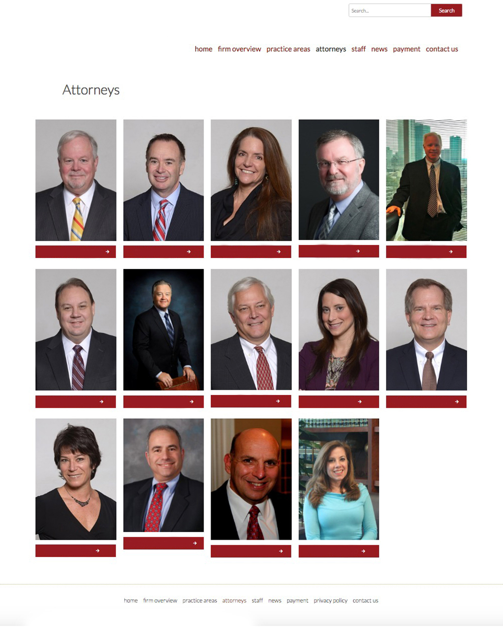 Atlanta Corporate Photography - Actual Atlanta Law Firm Website Before Hiring Erica Aitken Photography